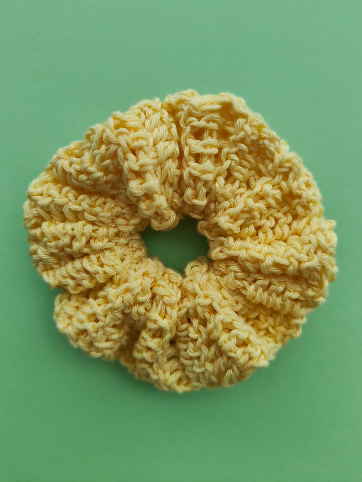 Mellow Yellow Scrunchie