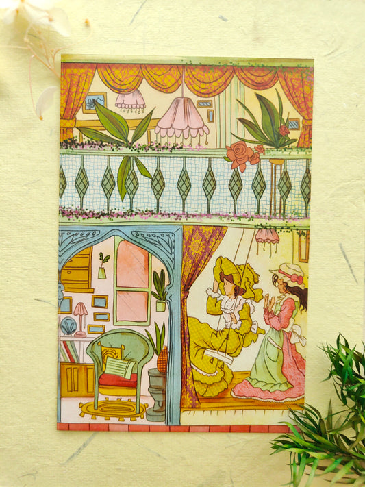 Dollhouse Postcard