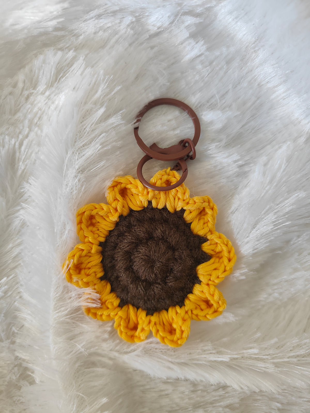 Sunflower Bag Charm