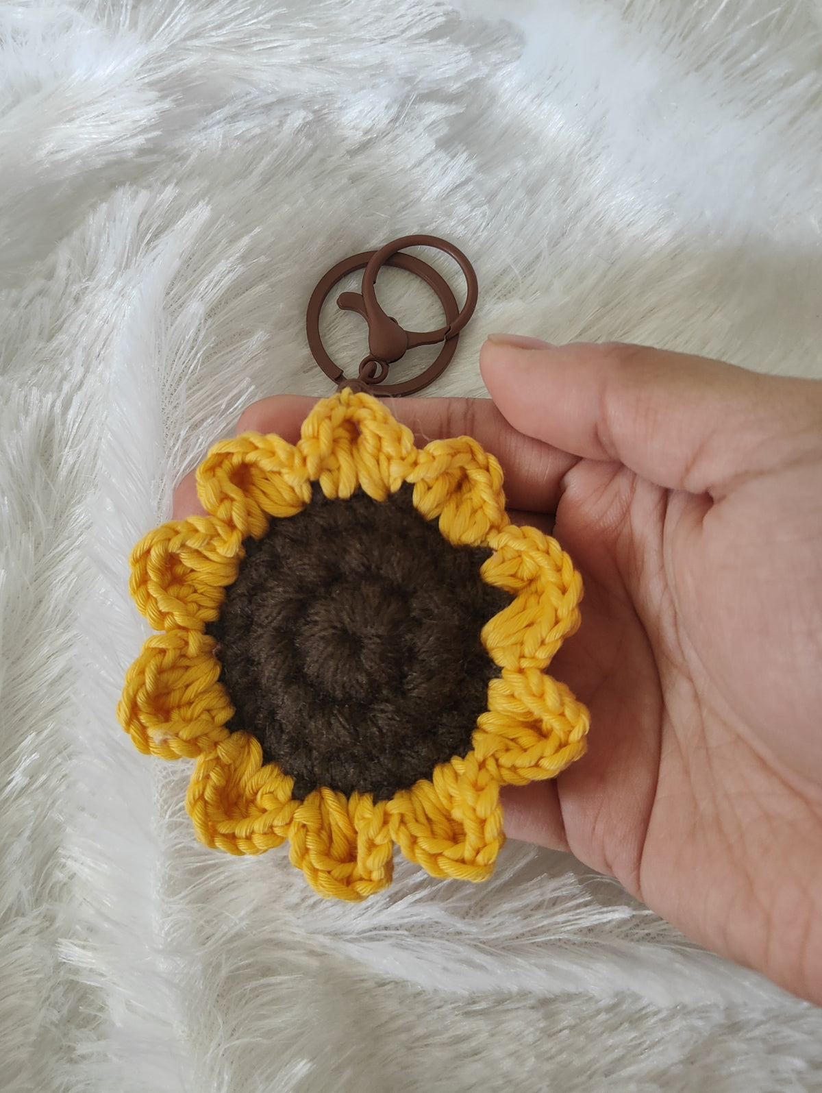 Sunflower Bag Charm