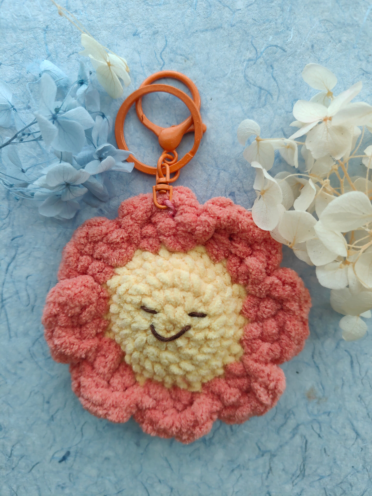 Peachy Sun Bag Charm