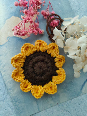 Sunflower Bag Charm