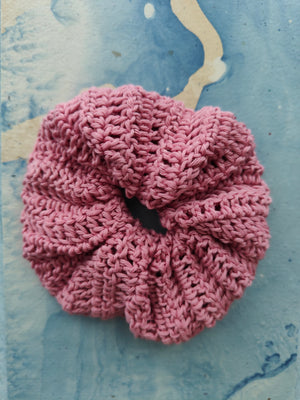 Pink Scrunchie