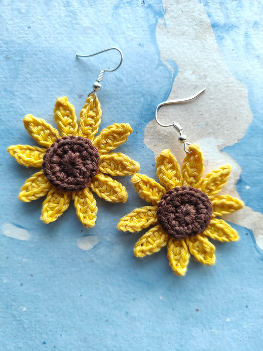 Sunflower Earrings