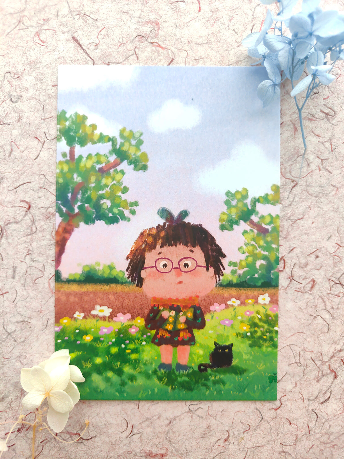 Garden Day Postcard