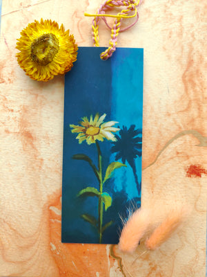 Blue wall Bookmark