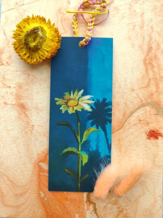 Blue wall Bookmark