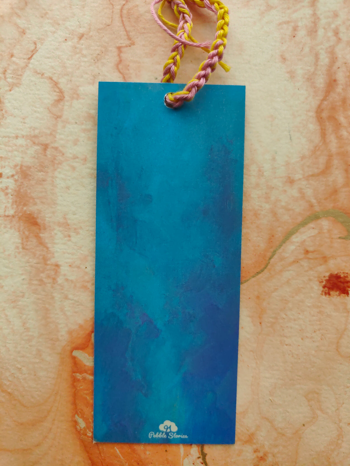 Blue wall Bookmark