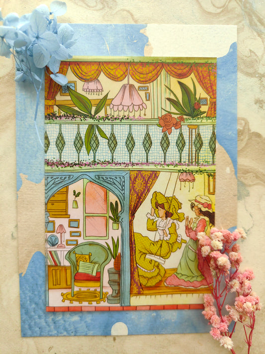 Dollhouse Postcard