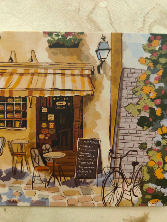 Cobblestone Postcard