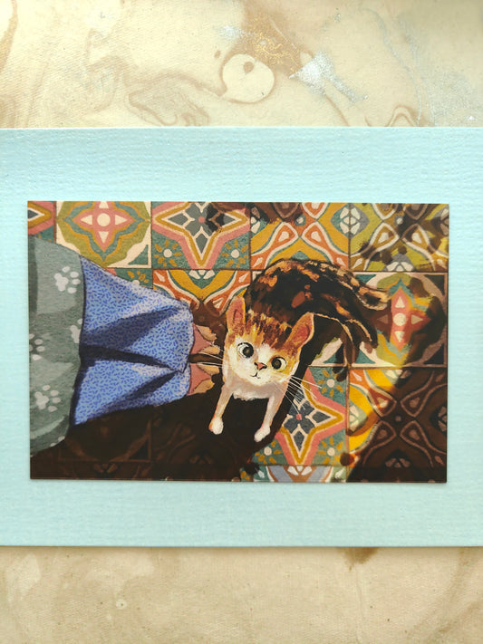 Kitty postcard