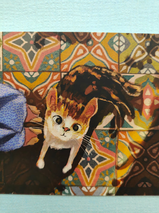 Kitty postcard
