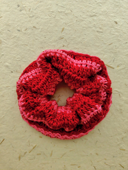 Jumbo Red Scrunchie