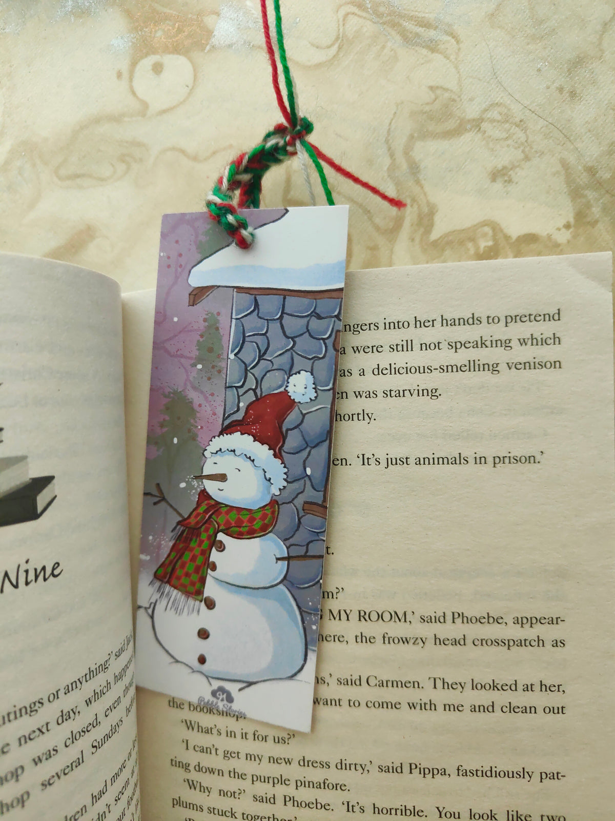 'Tis The Season Bookmark