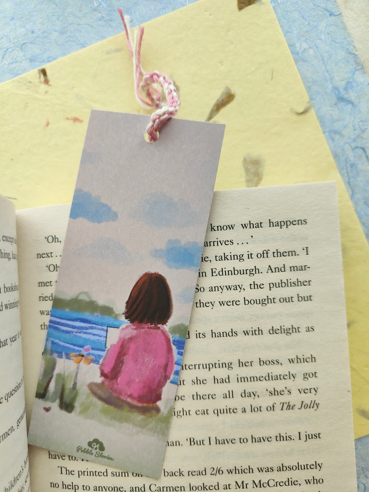 River Picnic Bookmark